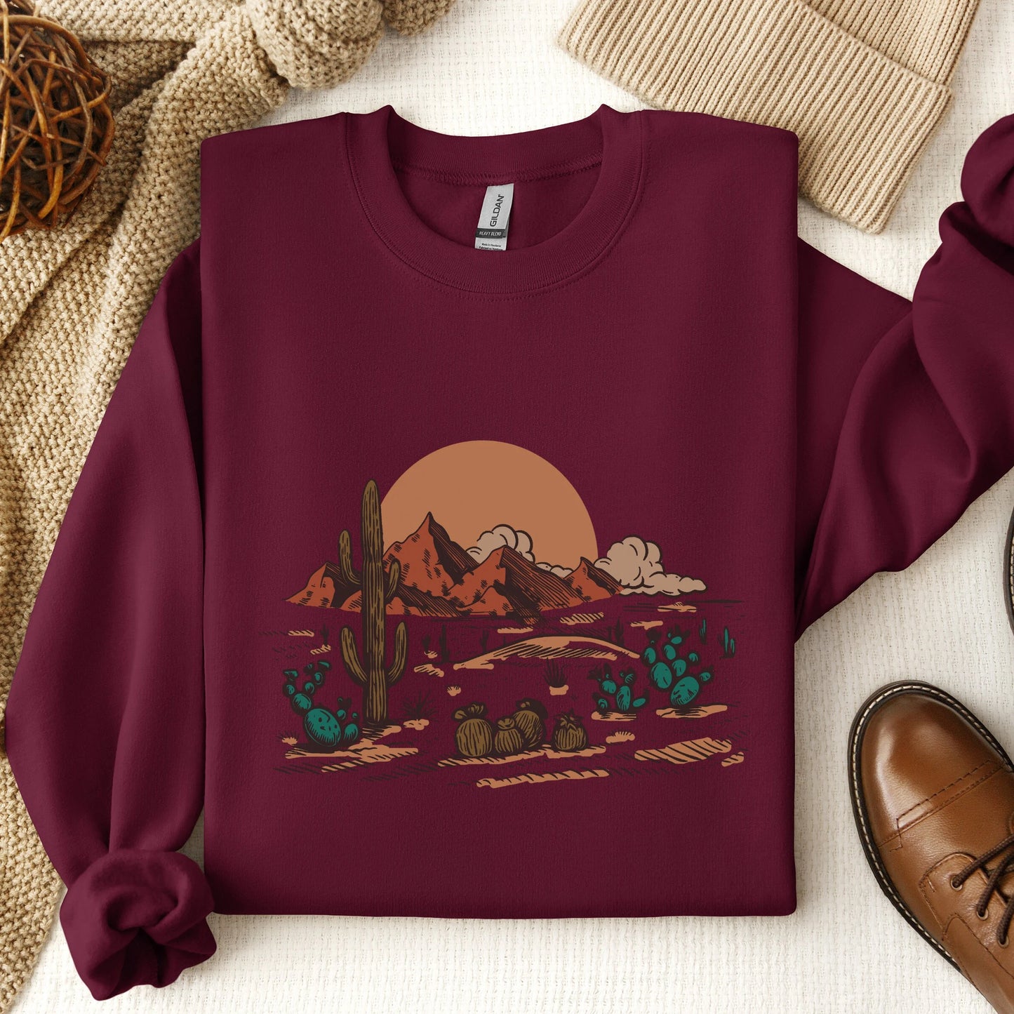 Desert Unisex Crewneck