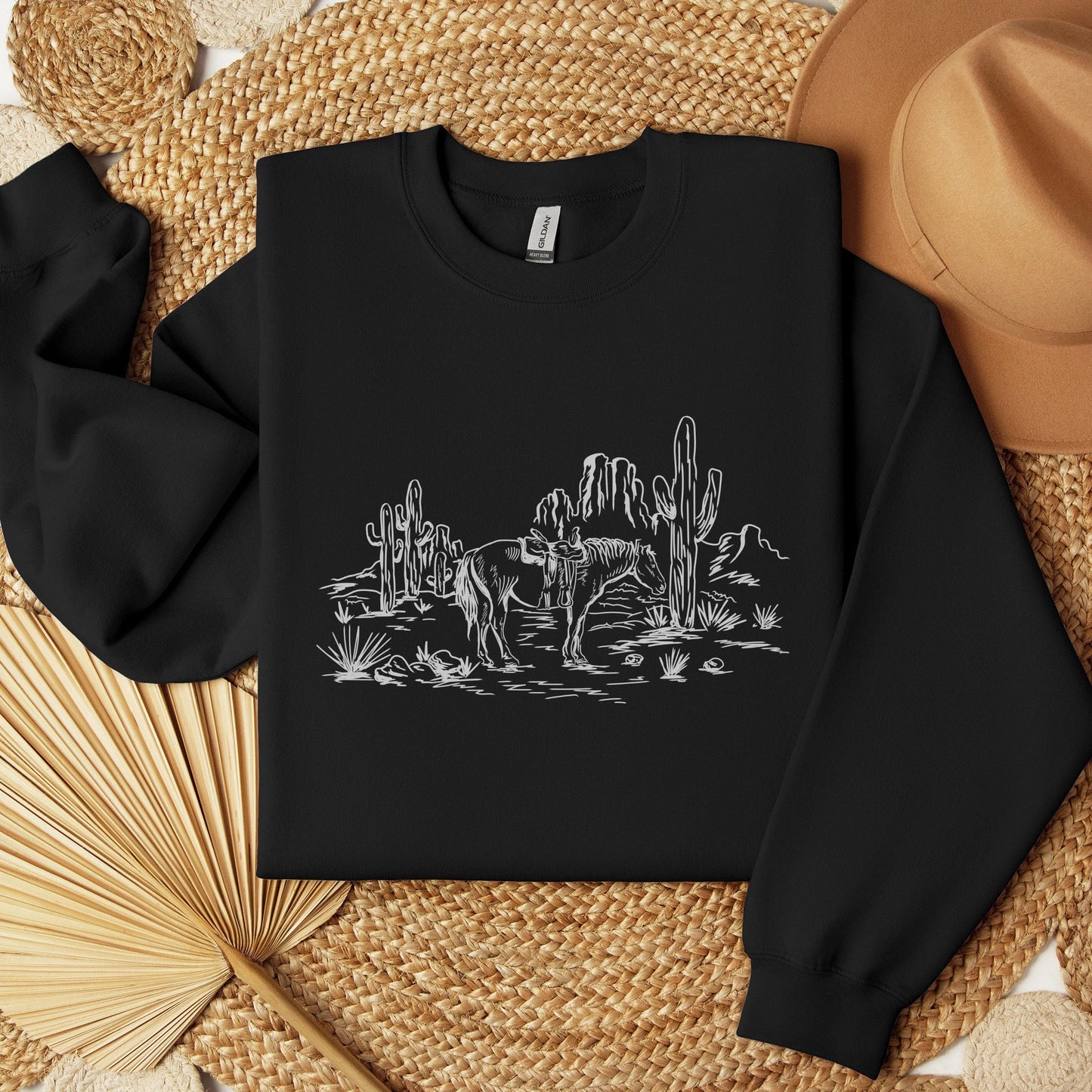 Desert Horse Unisex Crewneck