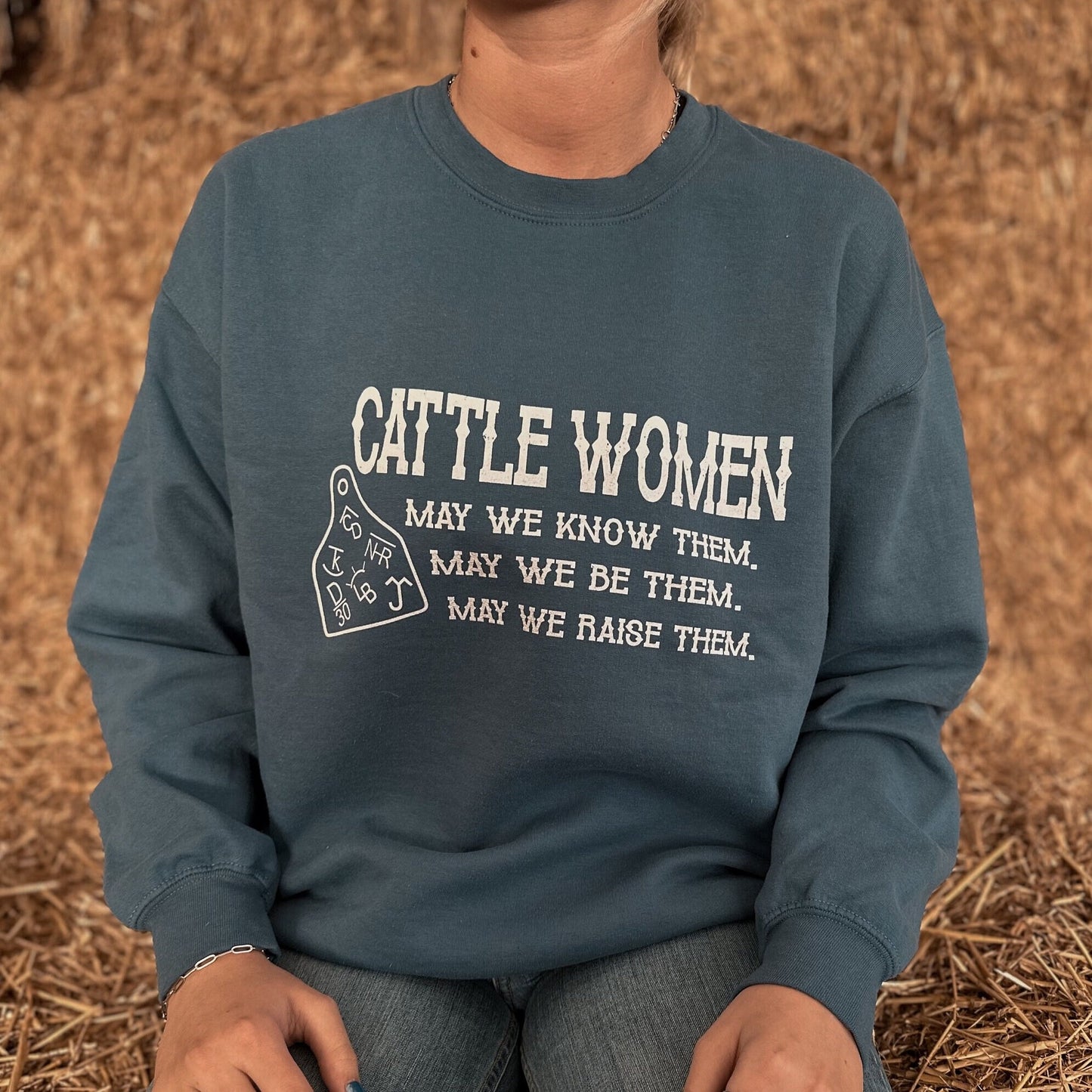 Cattle Women Unisex Sweatshirt