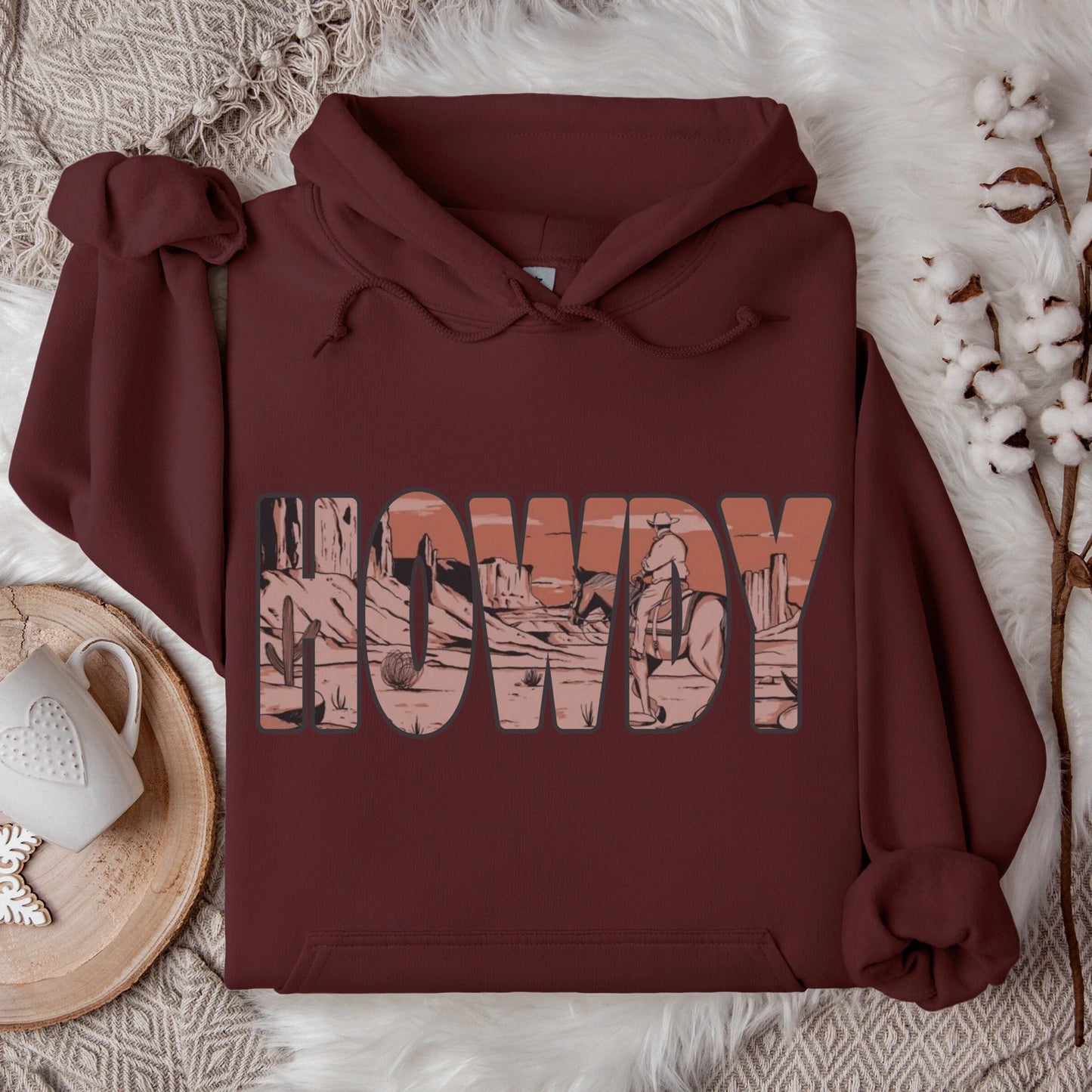 Howdy Unisex Hoodie