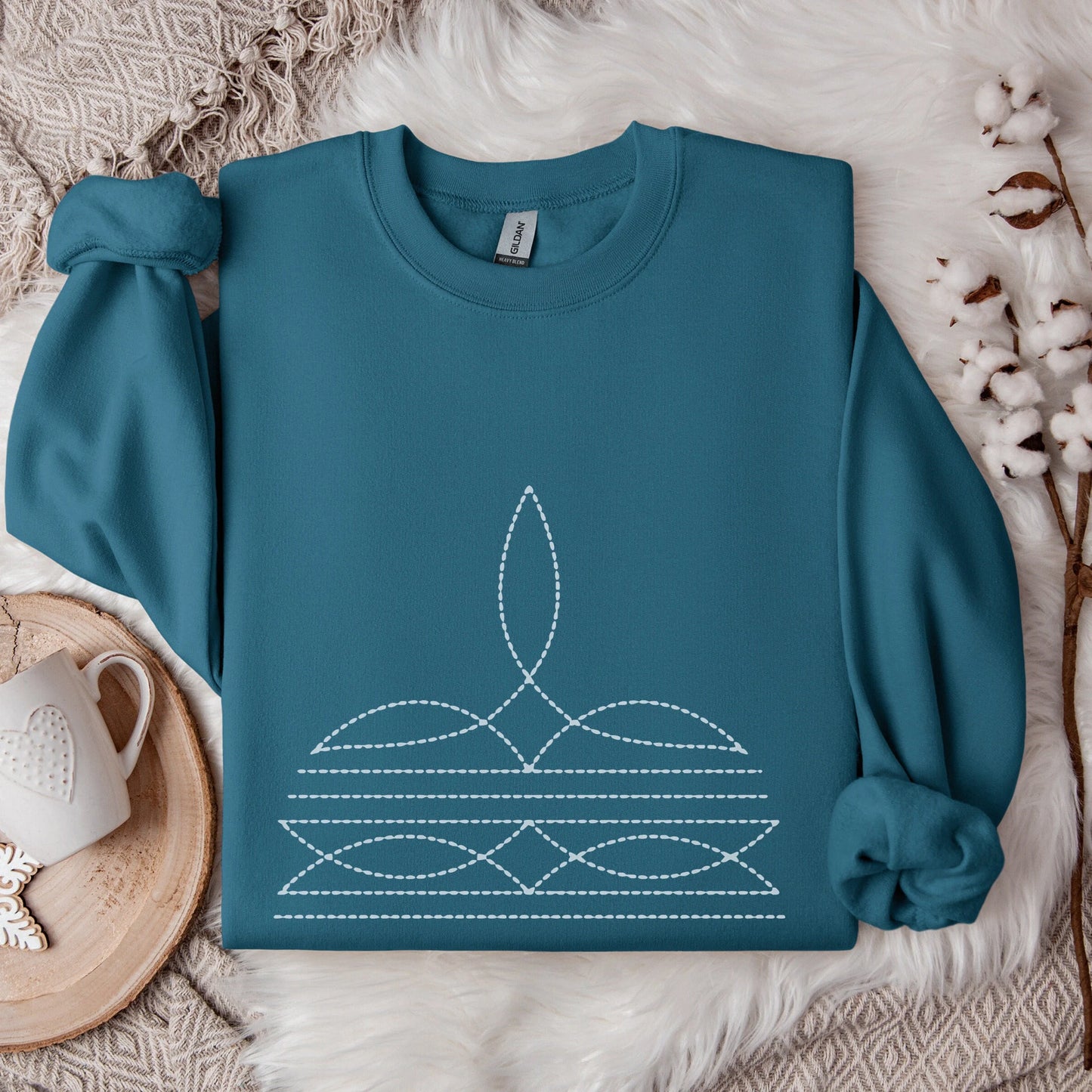 Boot Stitch Unisex Crewneck