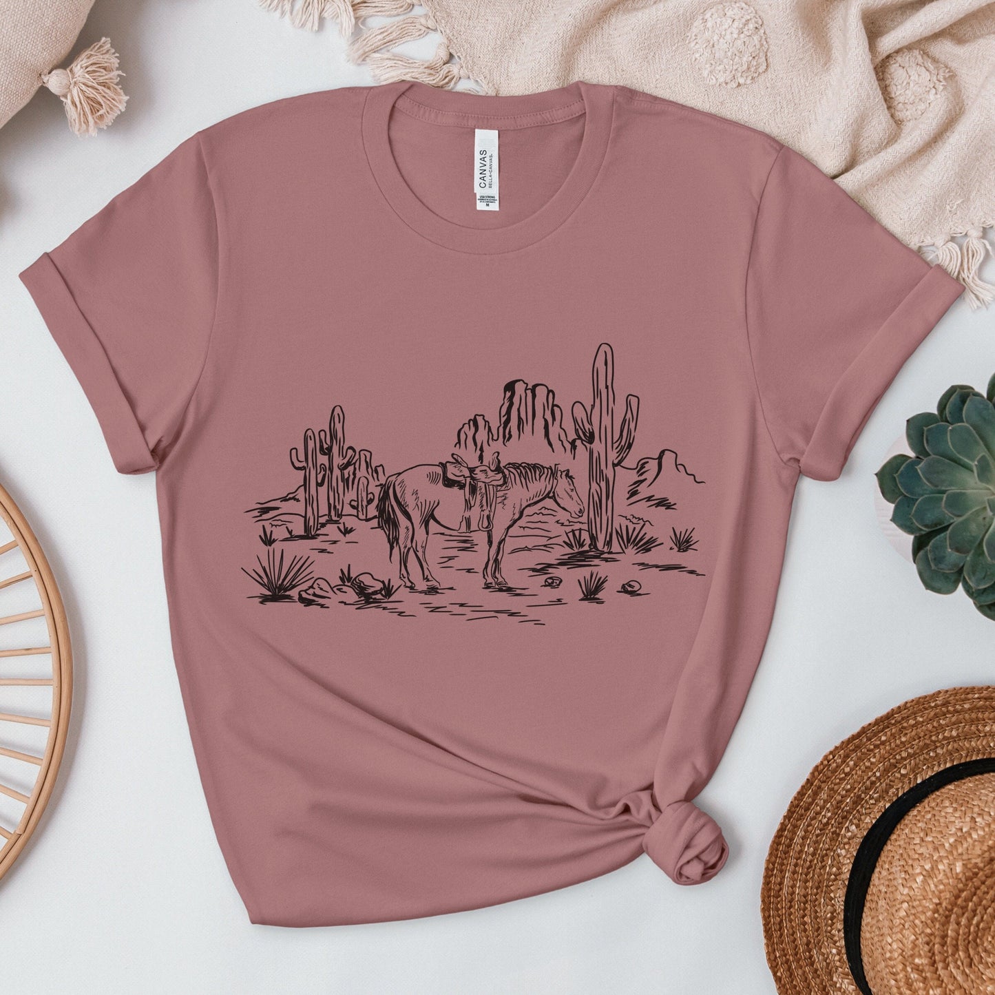 Desert Horse Unisex t-shirt