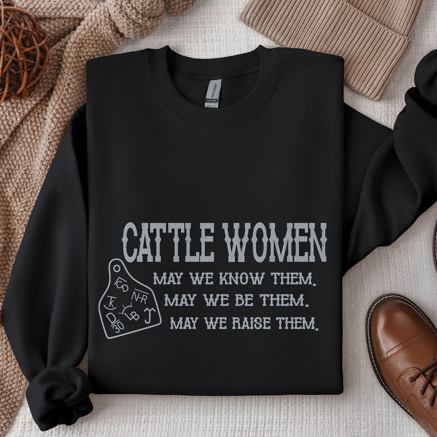 Cattle Women Unisex Sweatshirt