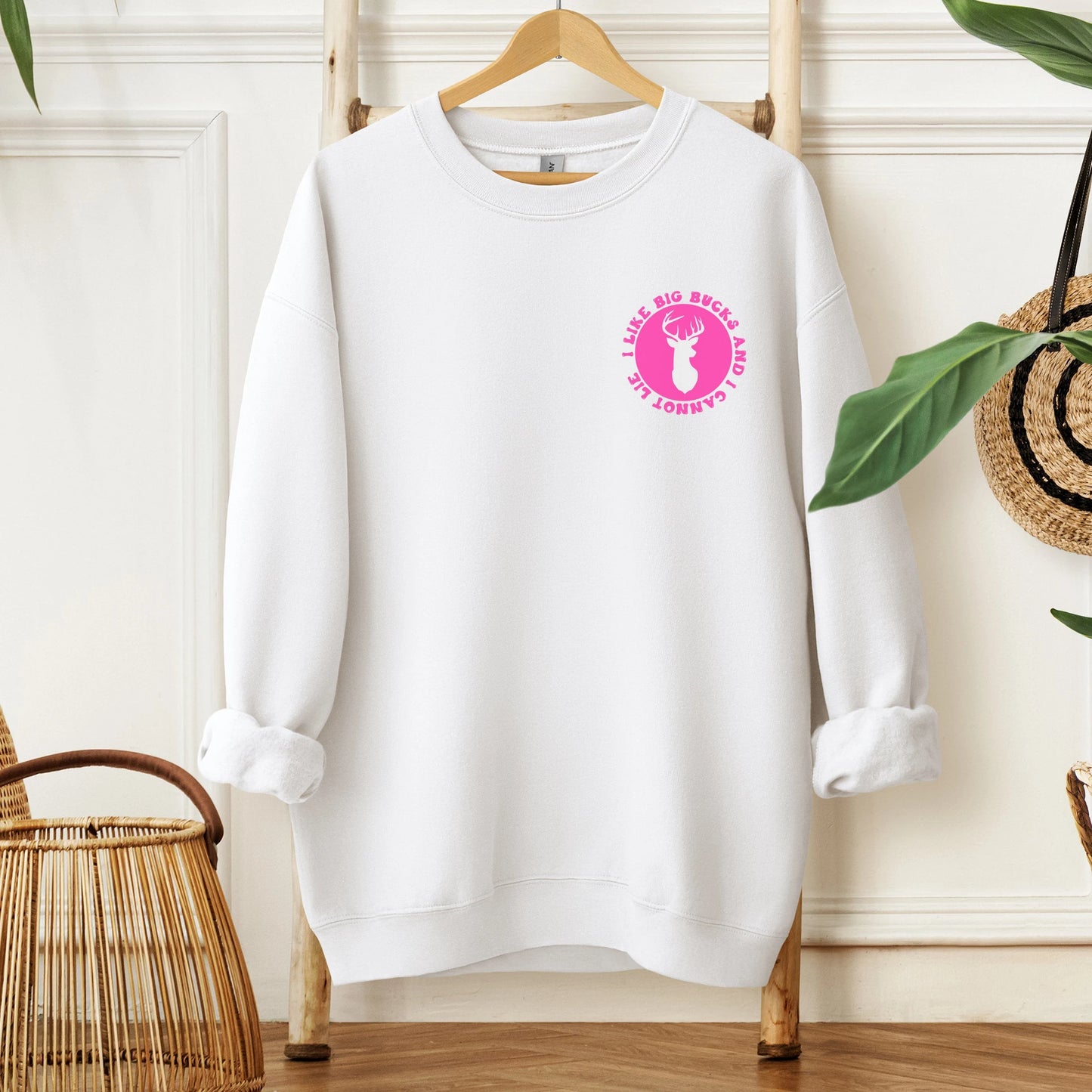 Chase Bucks not Boys Unisex Crewneck