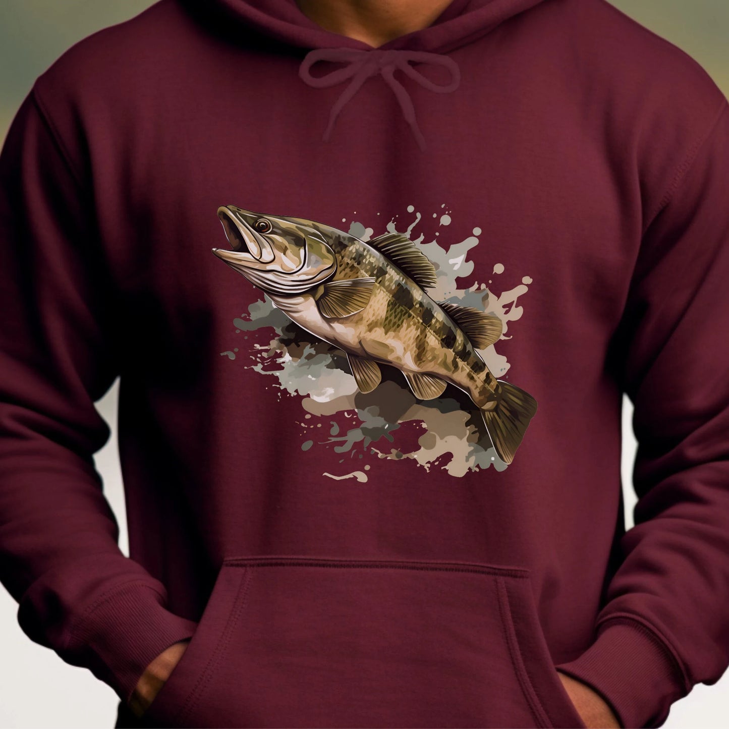 Camo Bass Unisex Hoodie