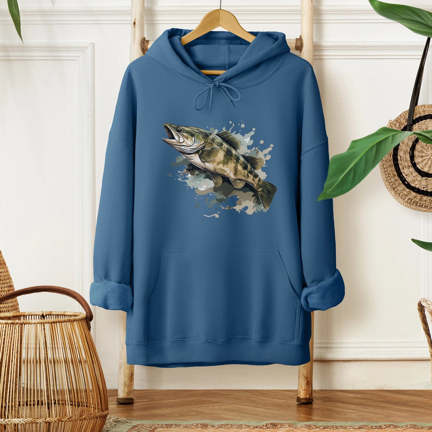 Camo Bass Unisex Hoodie