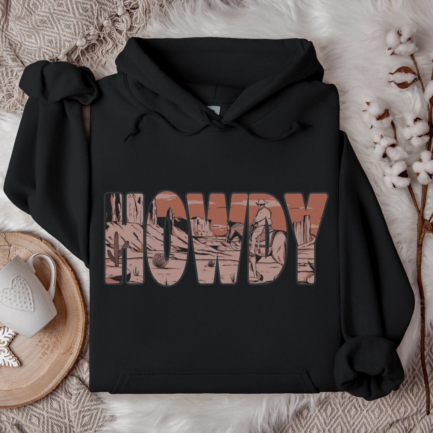 Howdy Unisex Hoodie