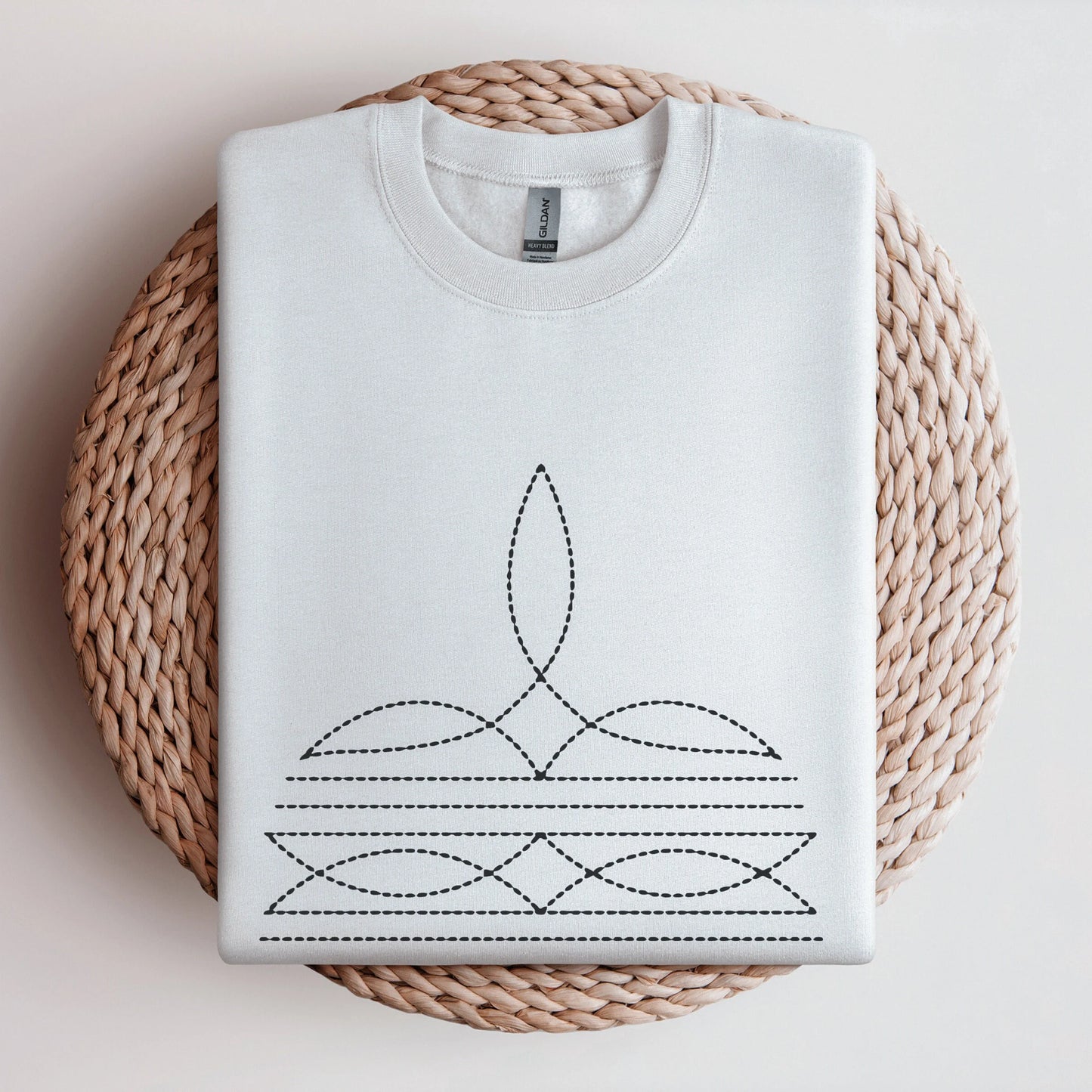 Boot Stitch Unisex Crewneck