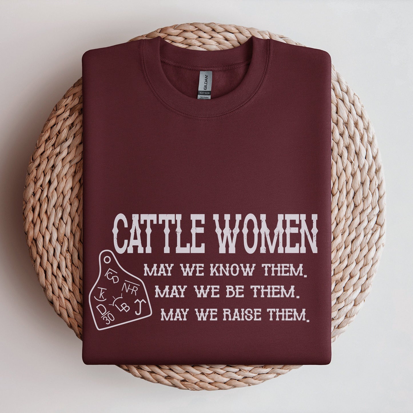 Cattle Women Unisex Sweatshirt