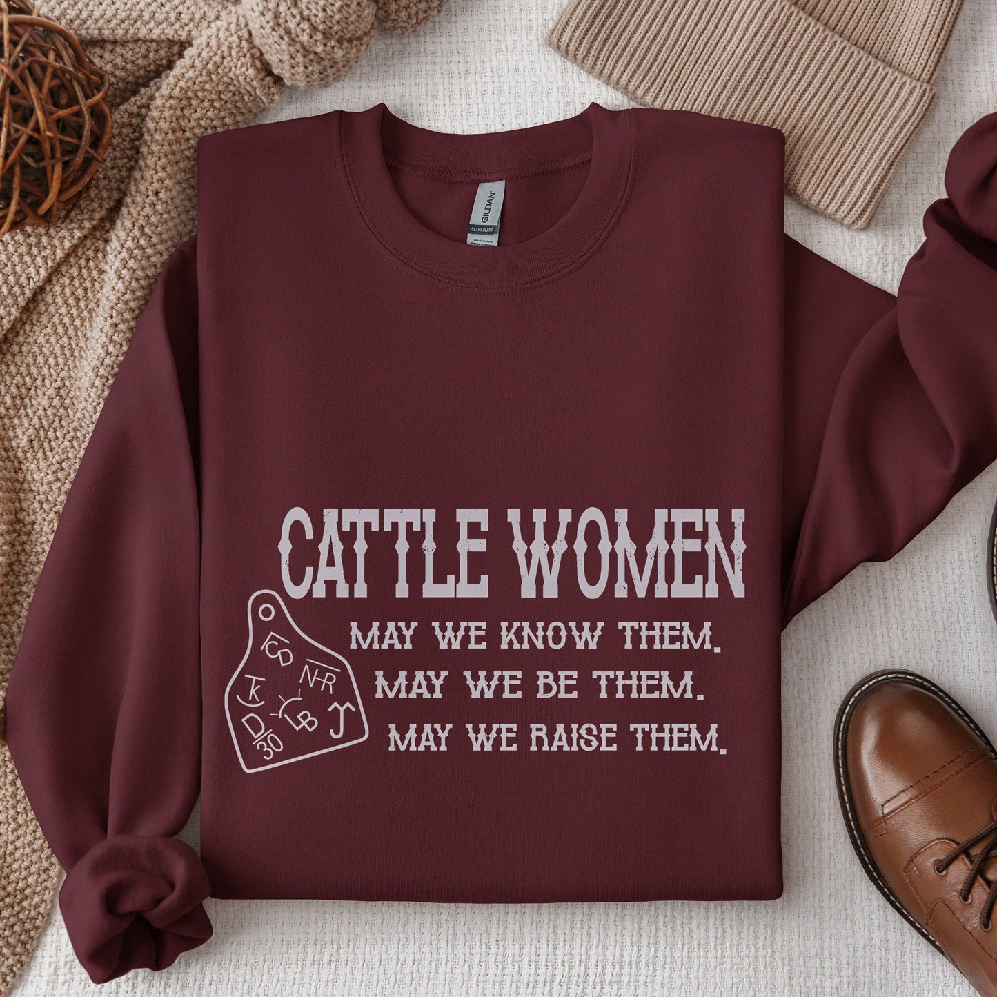 Cattle Women Unisex Sweatshirt