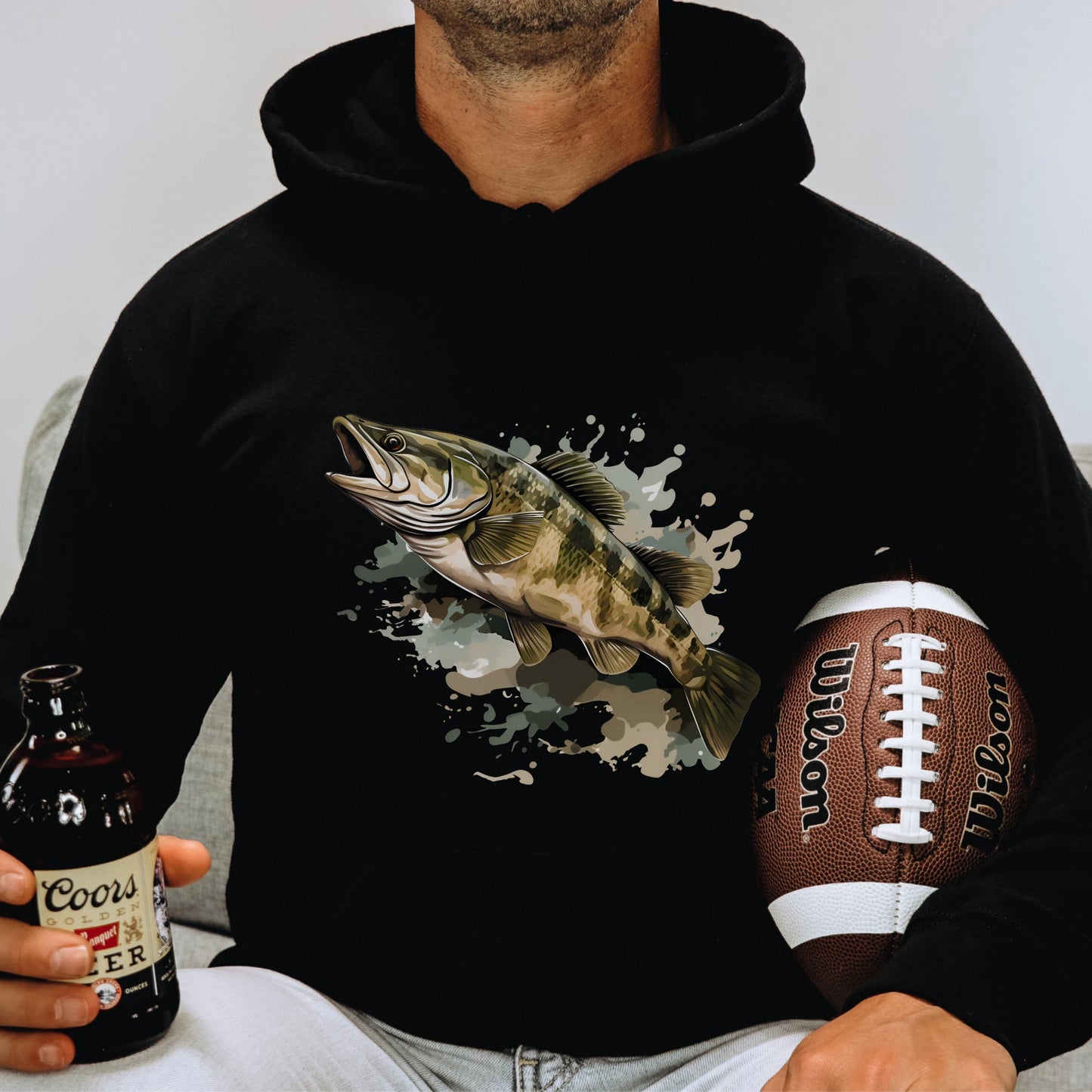 Camo Bass Unisex Hoodie