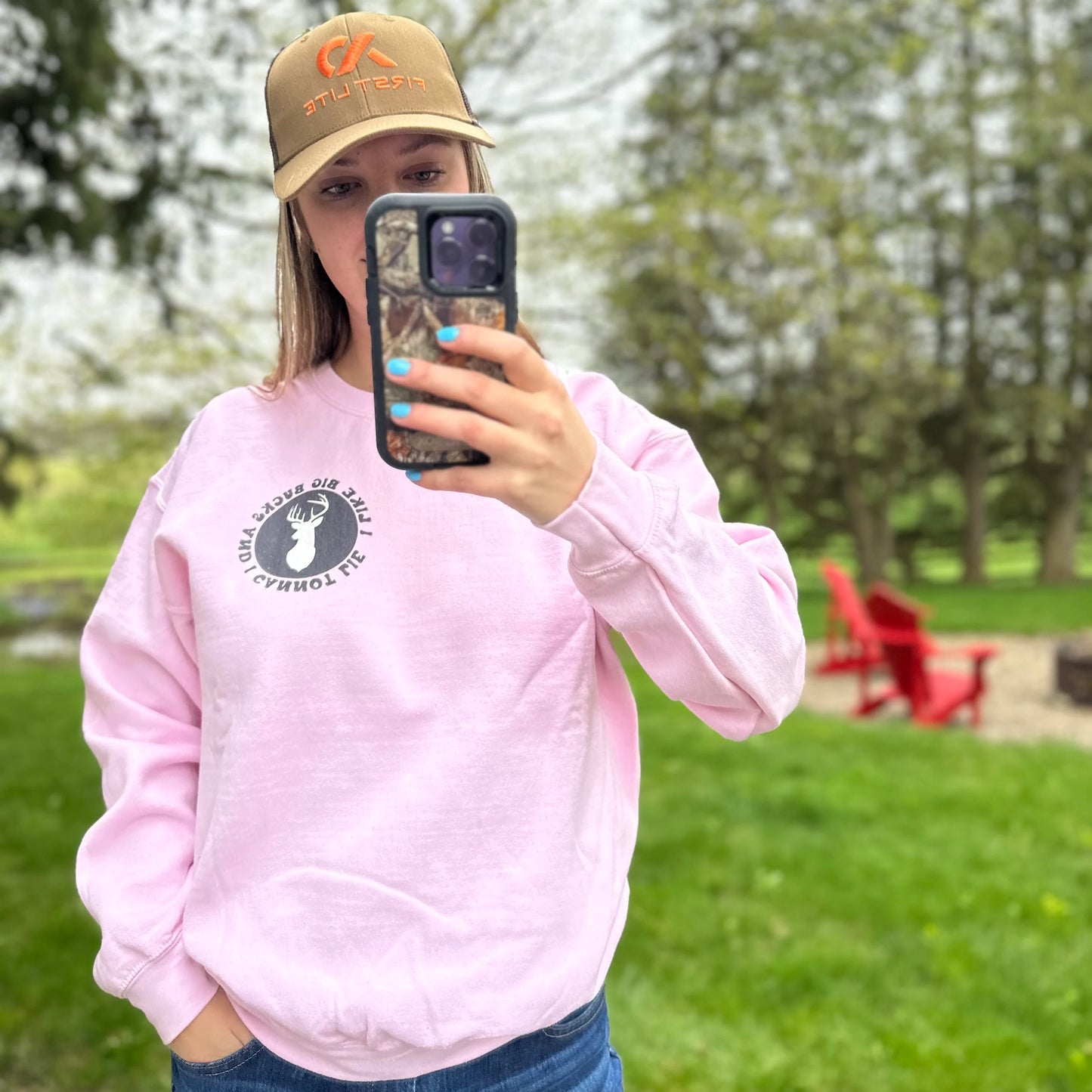 Chase Bucks not Boys Unisex Crewneck