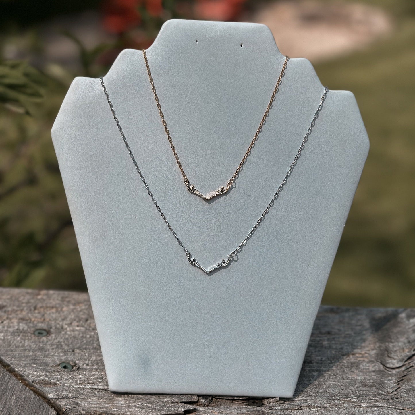 Dainty Antler Necklace (2 Colours)