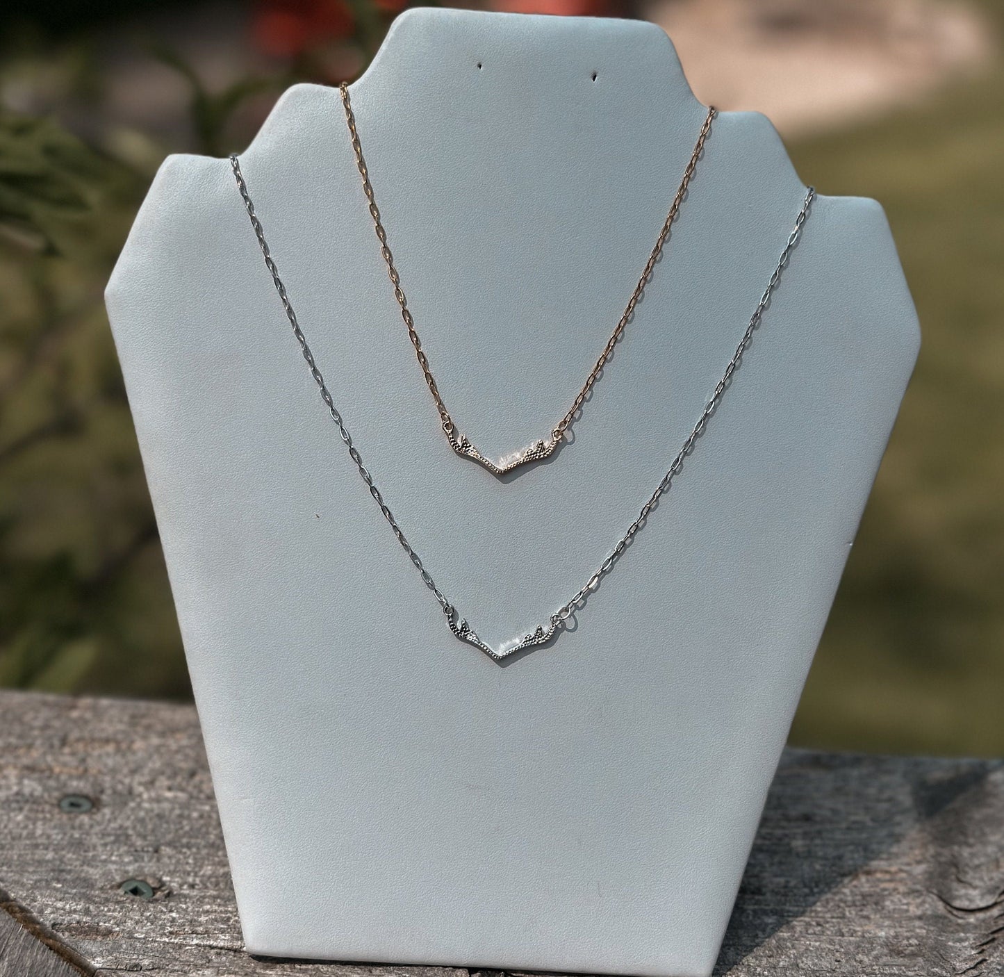 Dainty Antler Necklace (2 Colours)