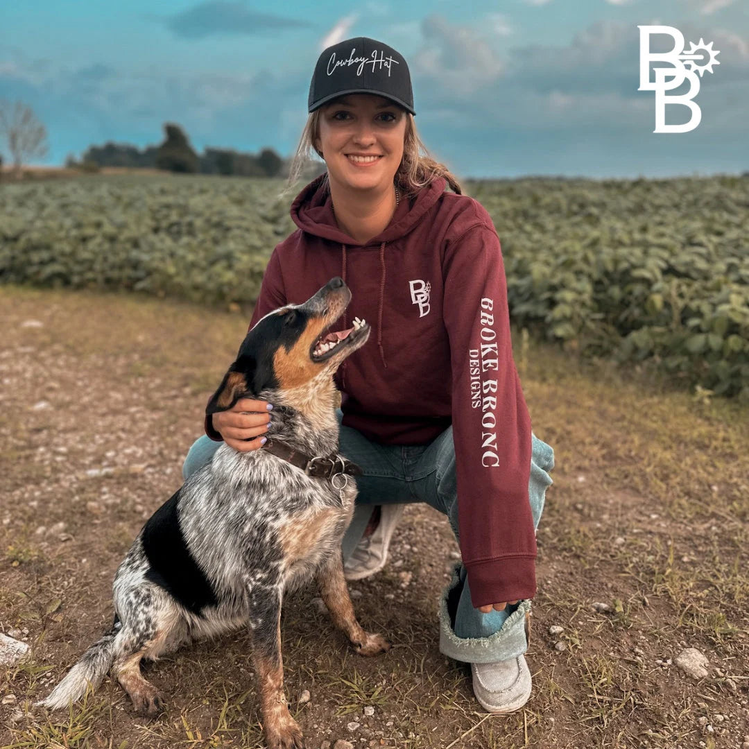 BB Designs Corner Logo Unisex Hoodie