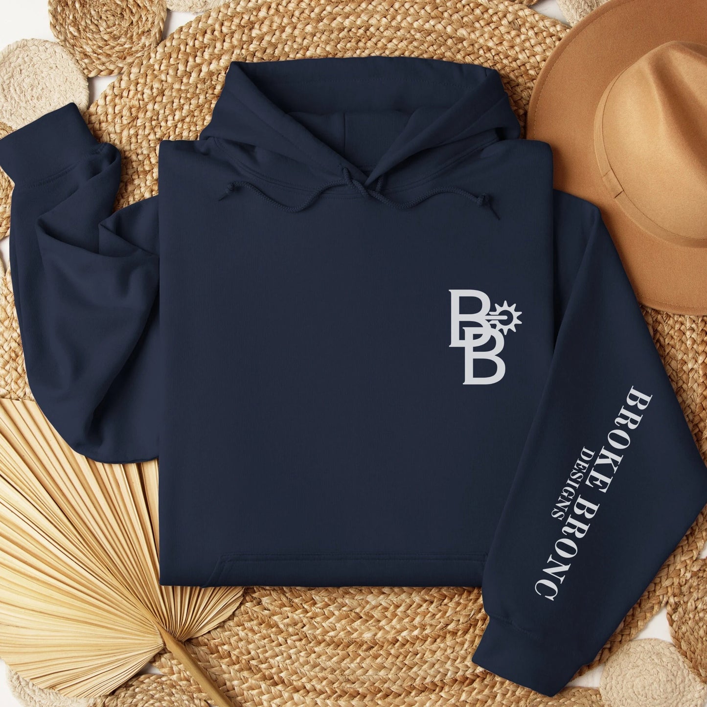 BB Designs Corner Logo Unisex Hoodie