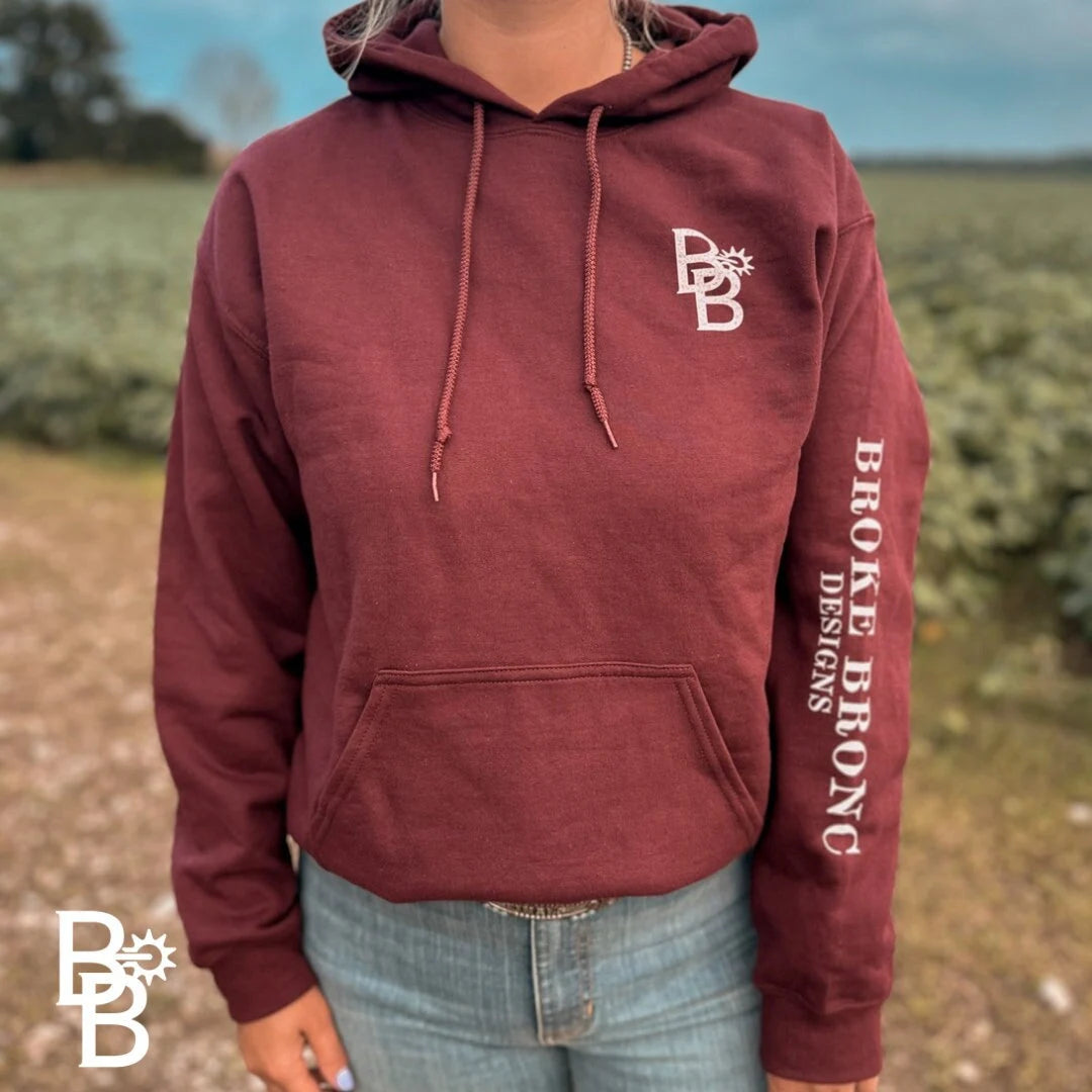 BB Designs Corner Logo Unisex Hoodie