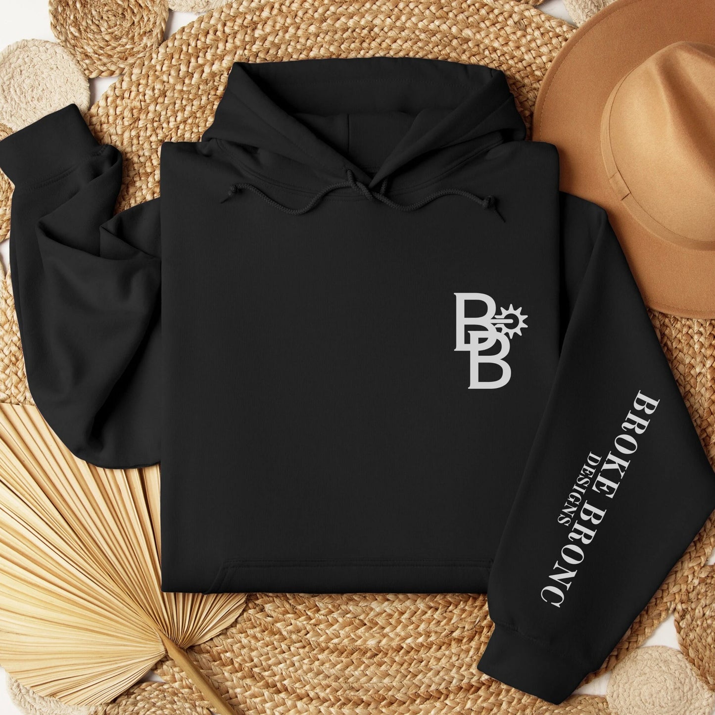 BB Designs Corner Logo Unisex Hoodie