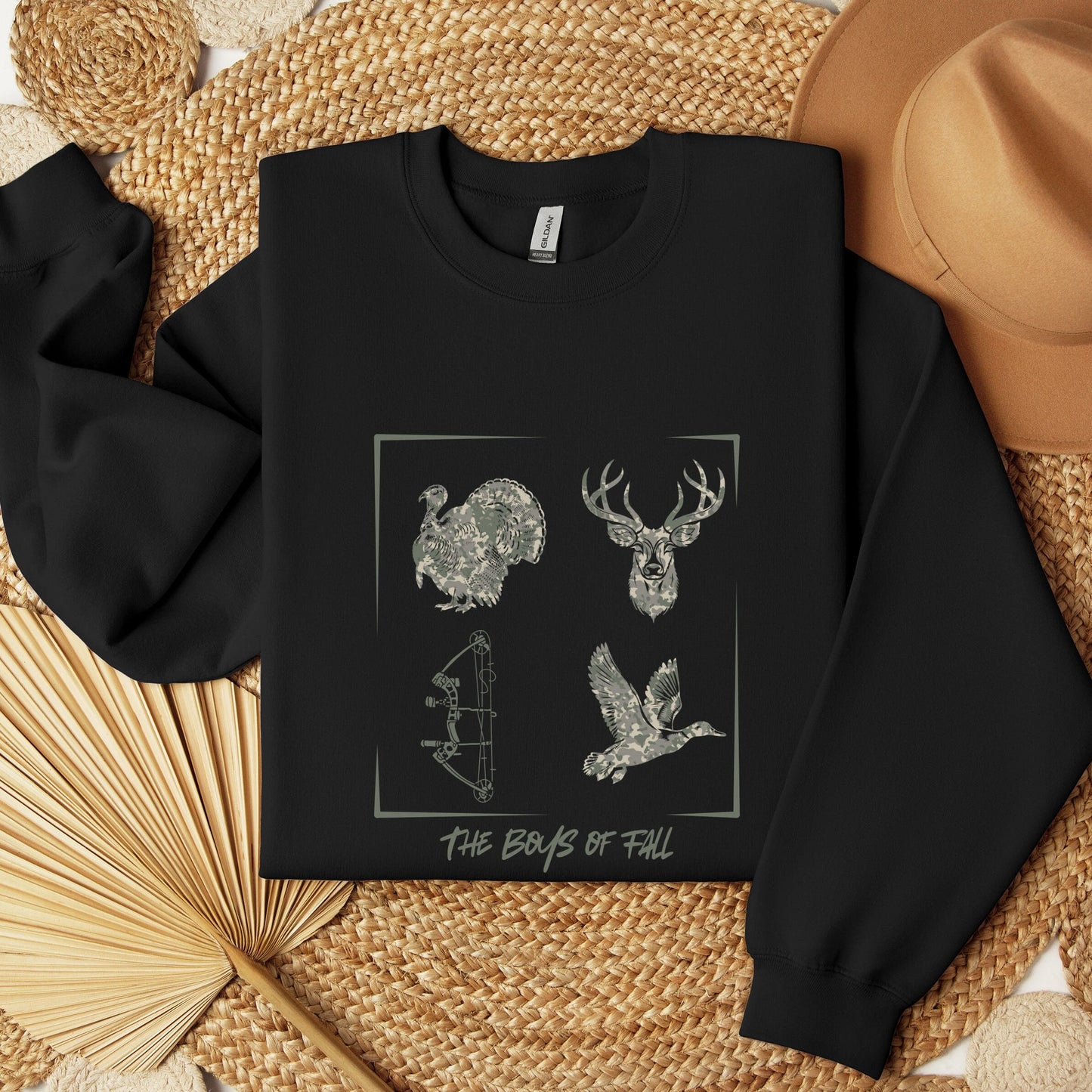 Boys of Fall Graphic Unisex Crewneck