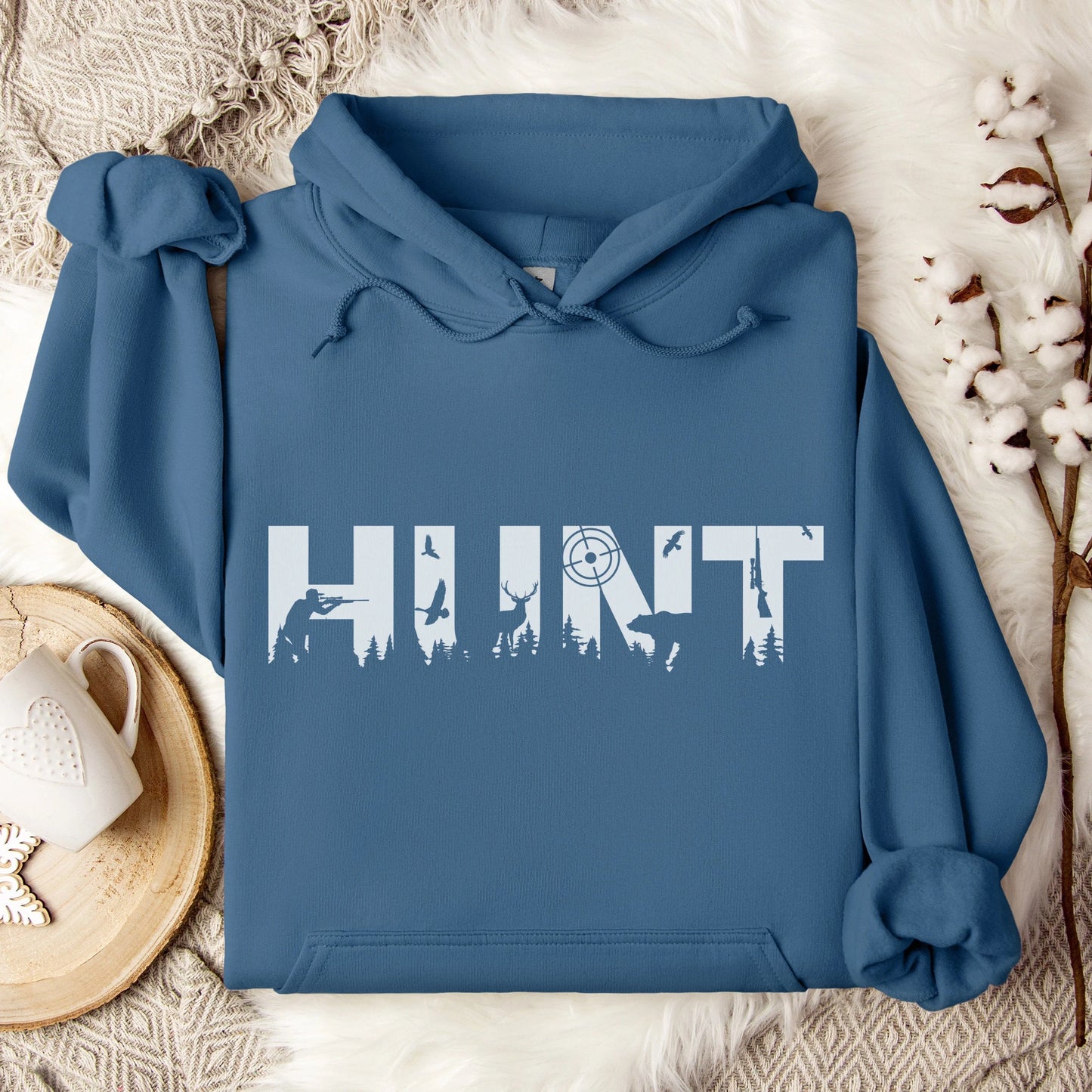 HUNT Graphic Unisex Hoodie