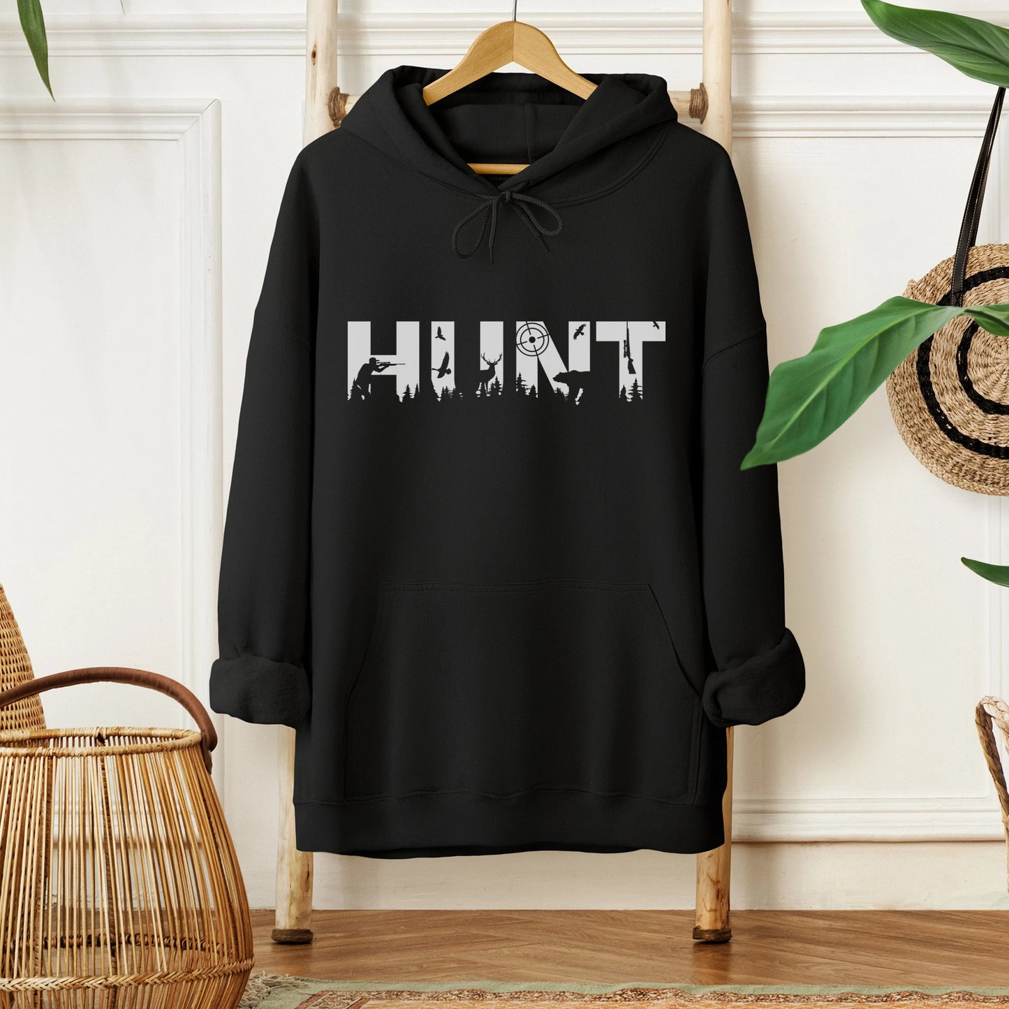 HUNT Graphic Unisex Hoodie