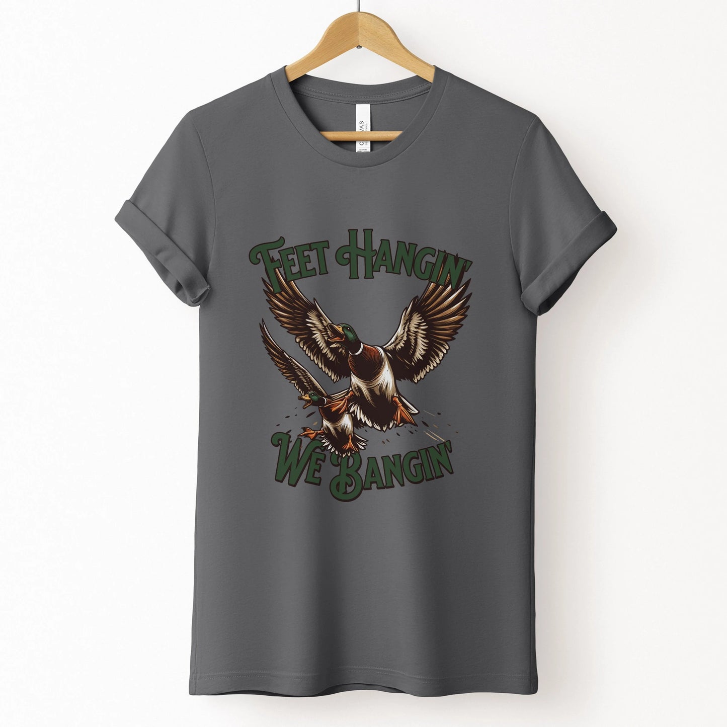 Feet Hangin' We Bangin' Graphic Tee Unisex t-shirt