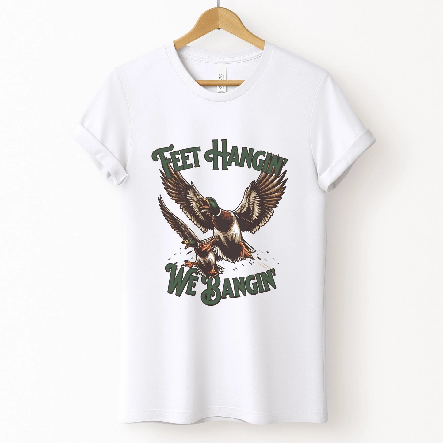 Feet Hangin' We Bangin' Graphic Tee Unisex t-shirt