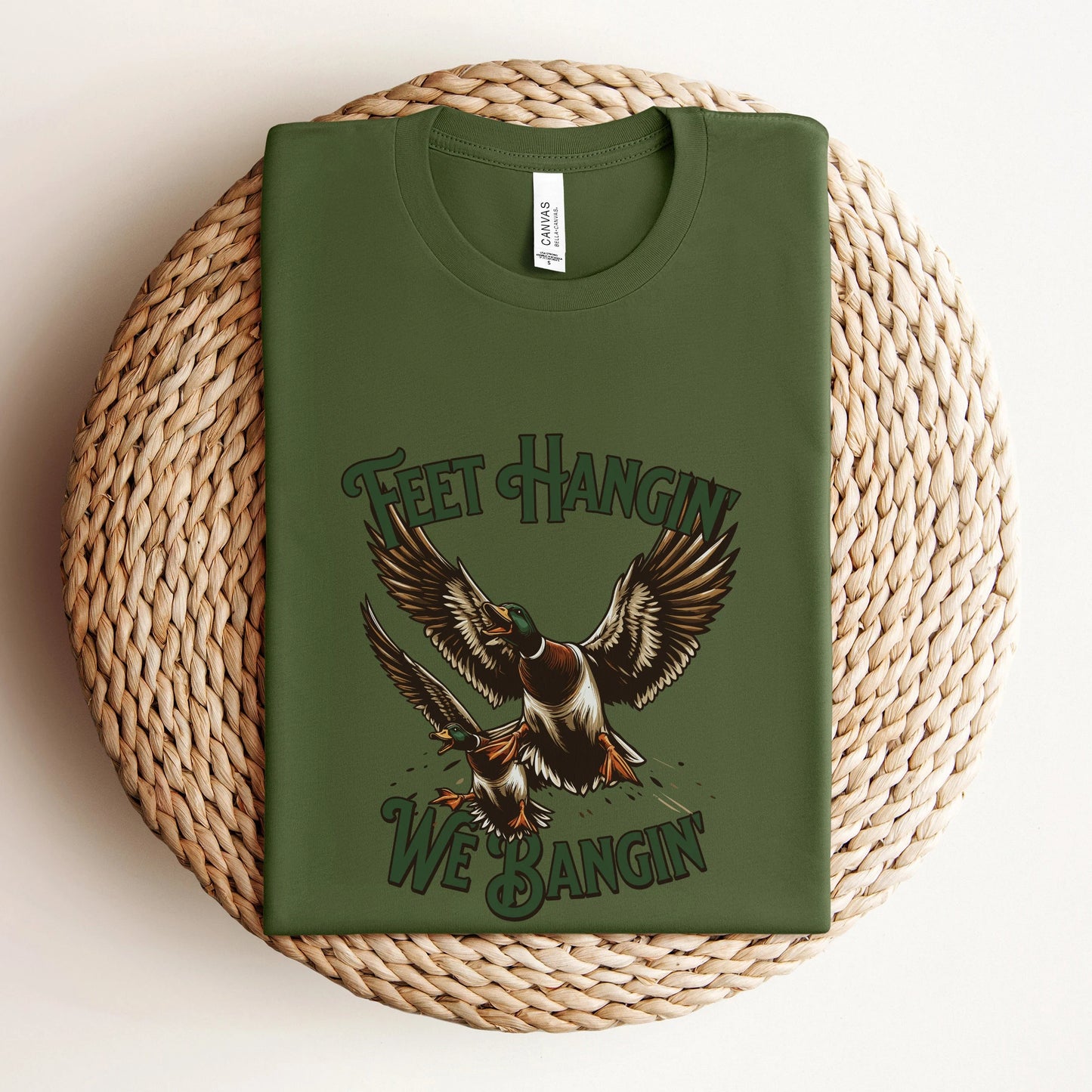 Feet Hangin' We Bangin' Graphic Tee Unisex t-shirt