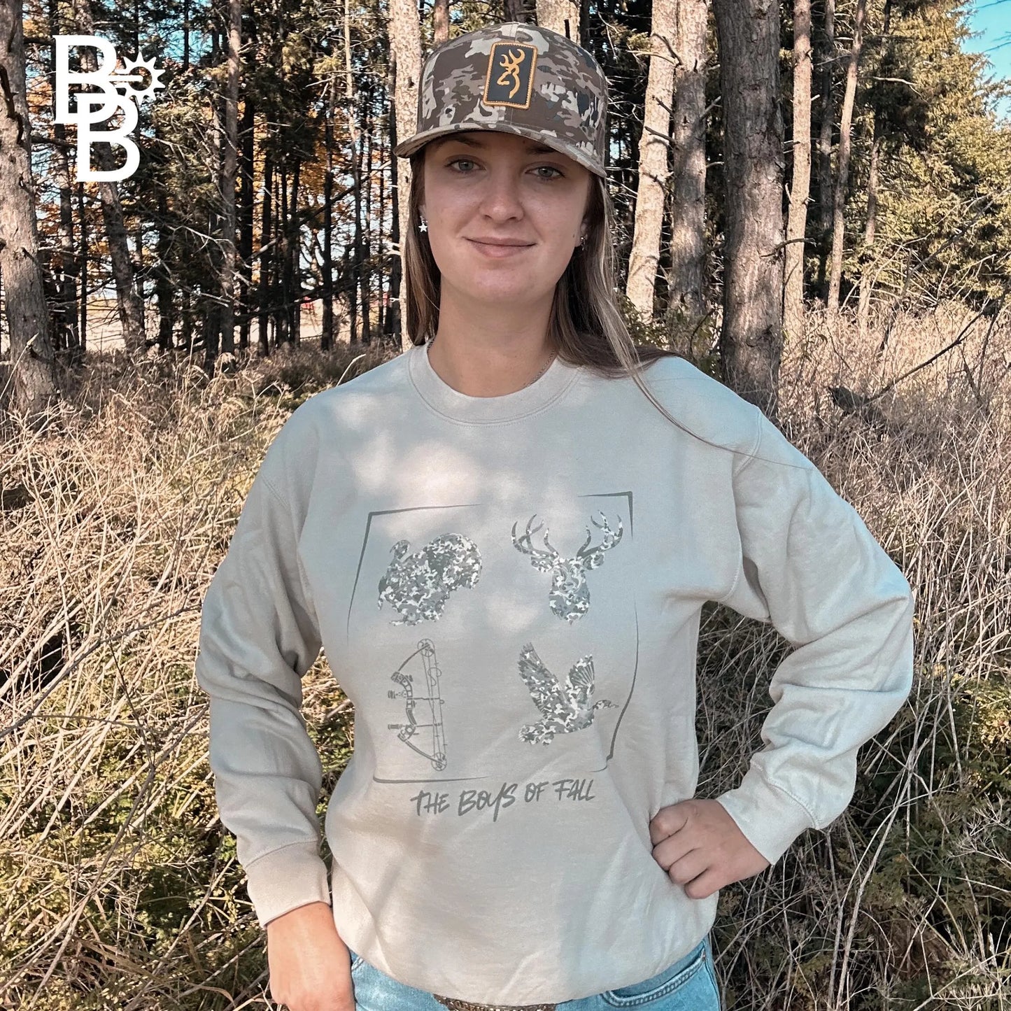 Boys of Fall Graphic Unisex Crewneck