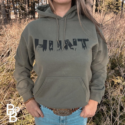 HUNT Graphic Unisex Hoodie