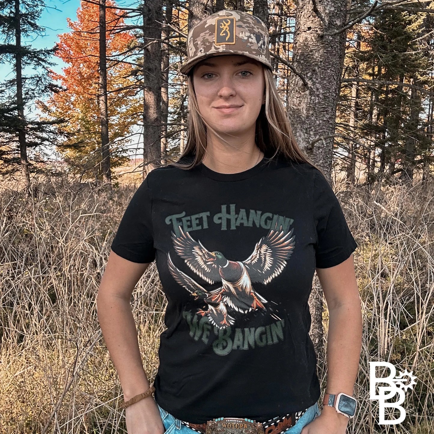 Feet Hangin' We Bangin' Graphic Tee Unisex t-shirt