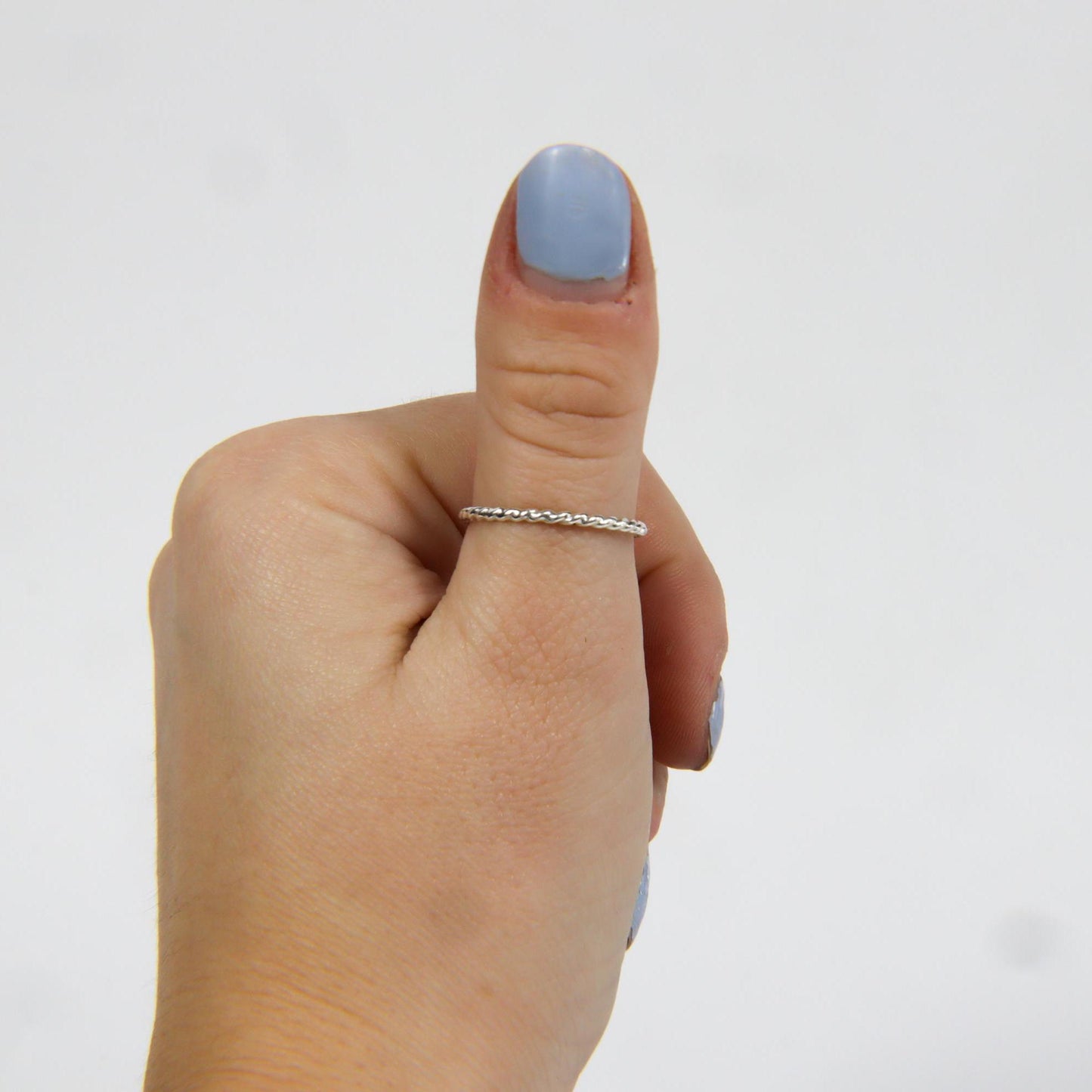Twist .925 Sterling Silver Ring