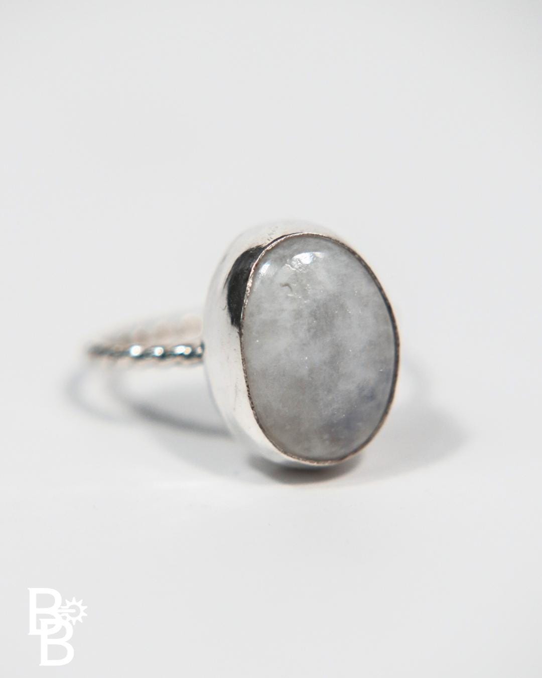 Rainbow Moonstone Ring (Size 7)