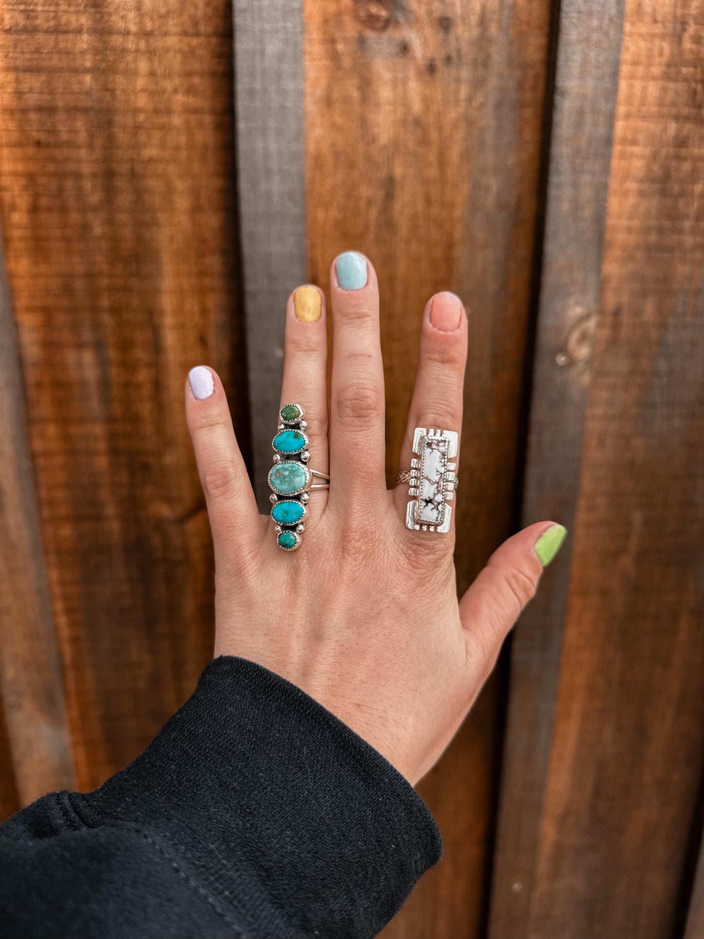 Wild Horse Bar Ring (Size 8)