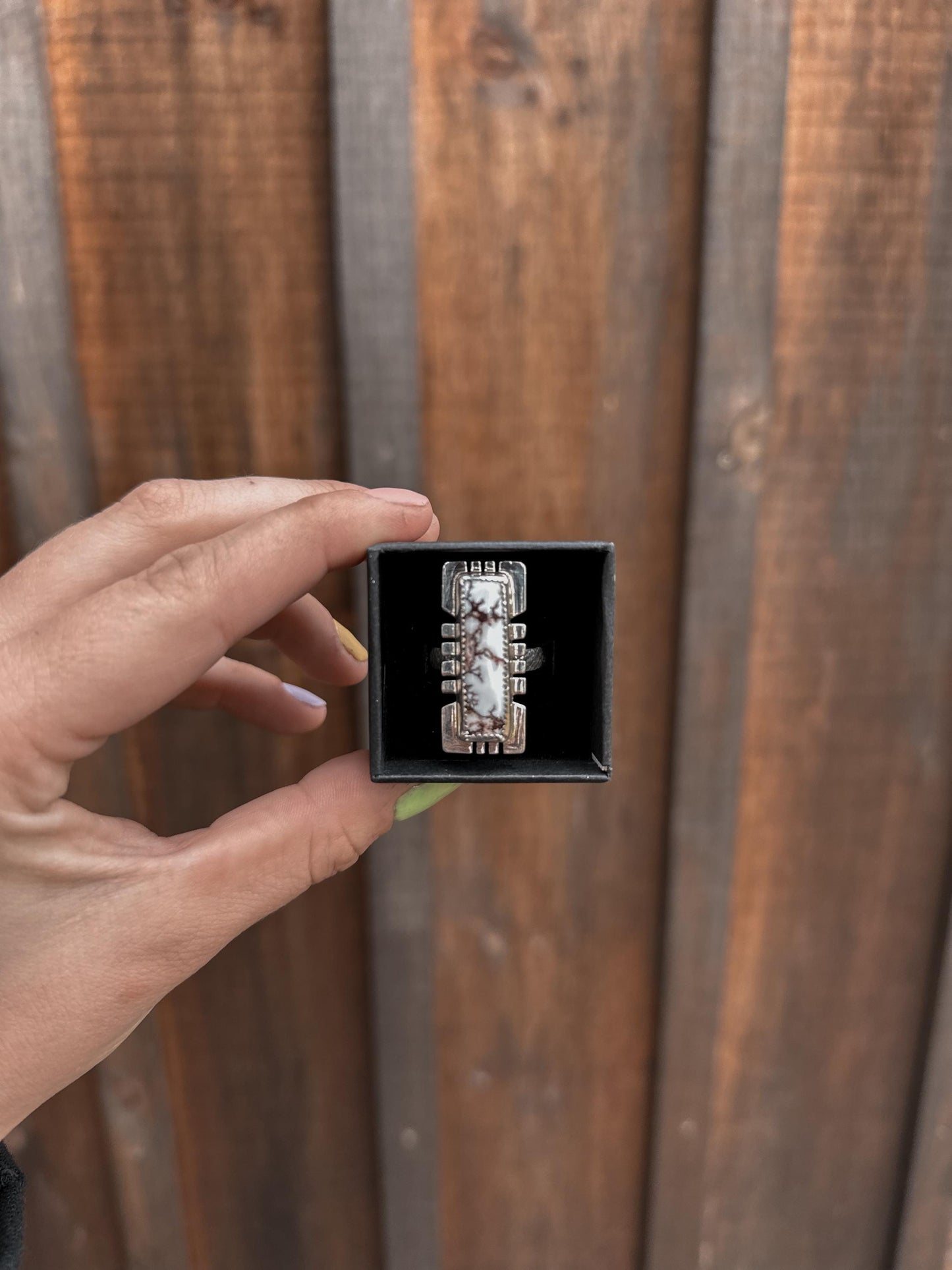 Wild Horse Bar Ring (Size 8)