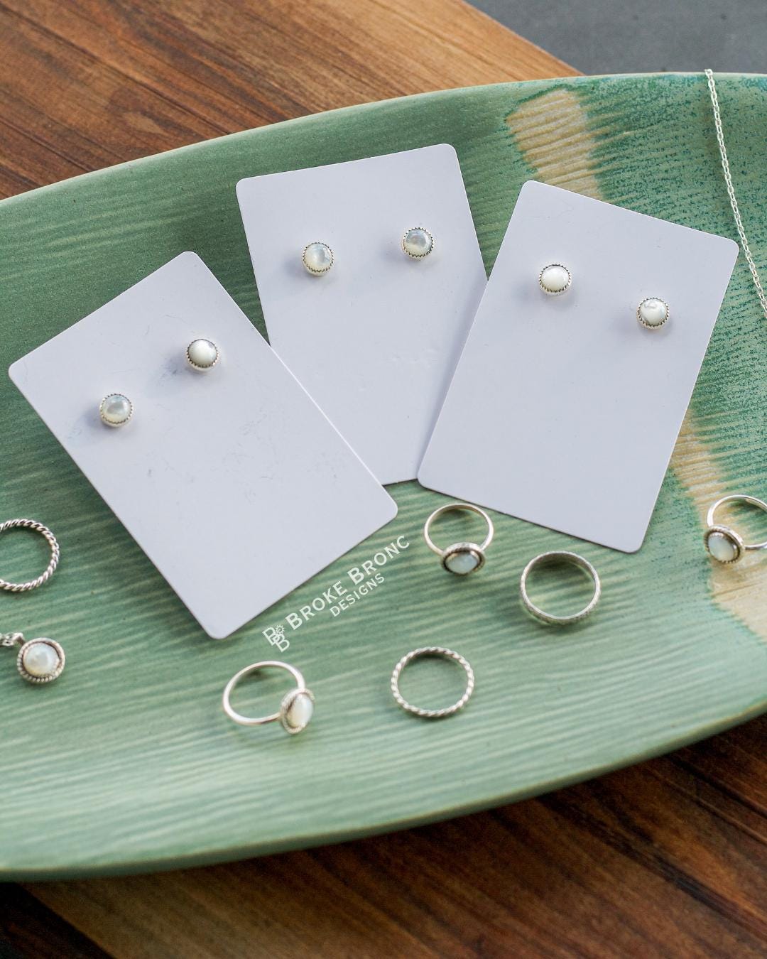 Mother of Pearl Sterling Silver Ring